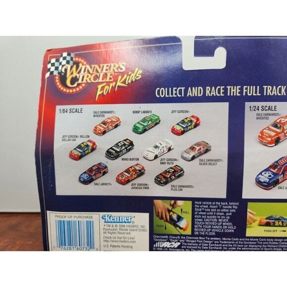 Winners Circle for Kids Jeff Gordon Monte Carlo Rip Stick Racing Car 1:24 Scale - Picture 9 of 13